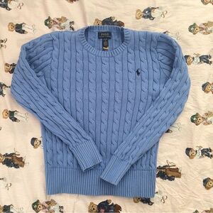 Ralph Lauren Blue Crewneck Sweater